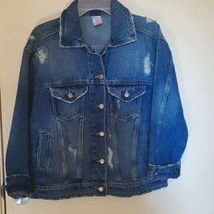 NWT trucker style Jean jacket